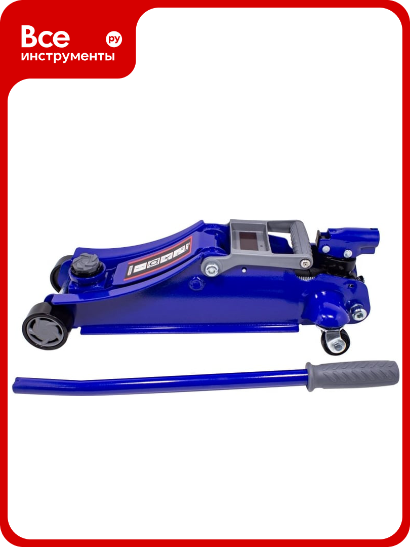 Подкатной домкрат с поворотной ручкой Forsage 2т 180 градусов h min 105 мм h max 350 мм F-TH22010(6309)