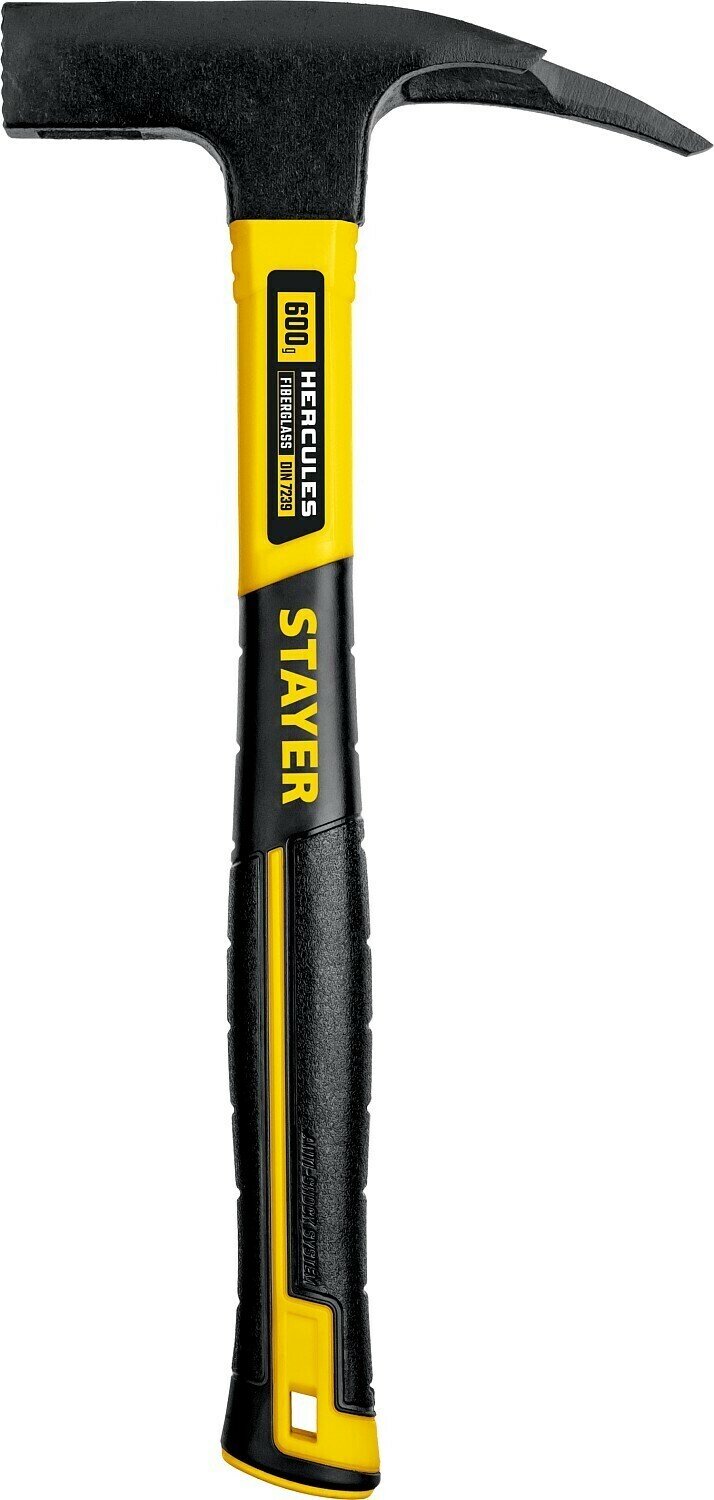STAYER Hercules 600 г молоток кровельщика с фиберглассовой рукояткой Professional (20201_z01)