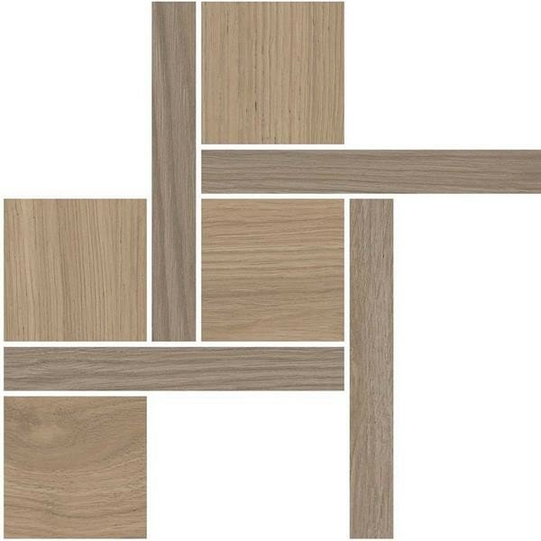 Декор керамический Kerama Marazzi T056/SG643820 Альберони коричневый светлый 27.5x27.5x0.9 см (цена за 1 штуку)
