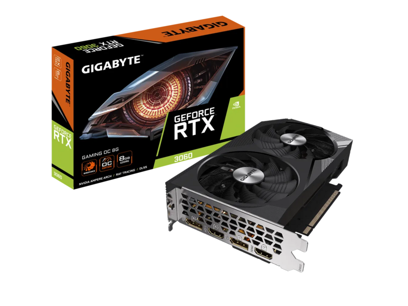 Видеокарта видеокарта/ GV-N3060GAMING OC-8GD