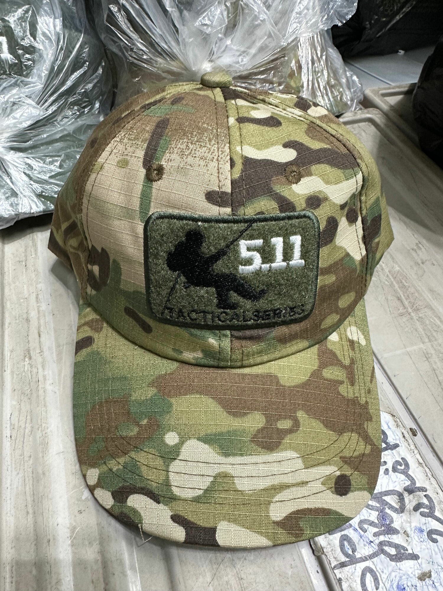 Тактическая кепка 5.11 Tactical Series с принтом Мультикам Камуфляж