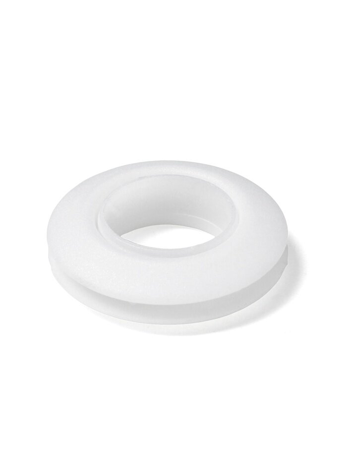 Люверсы для штор d=15.5/26.5 мм (наб 100 шт цена за наб) цвет белый