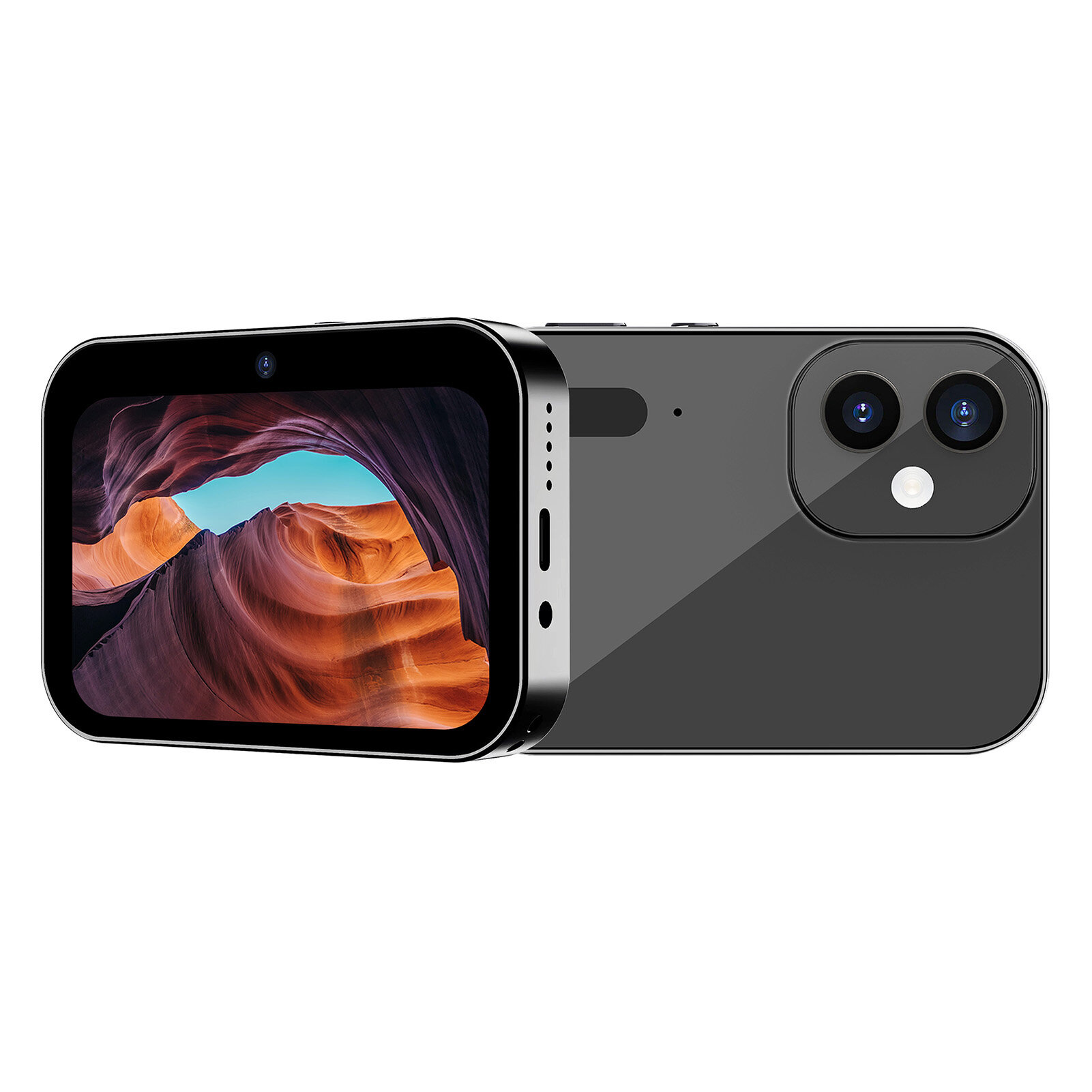 4K CCD цифровая камера 64MP цифровая видеокамера с 3 объективами 3-дюймовой сенсорной панелью 16-кратным цифровым зумом встроенной вспышкой ИК ночного видения воспроизведением фильмов/музыки