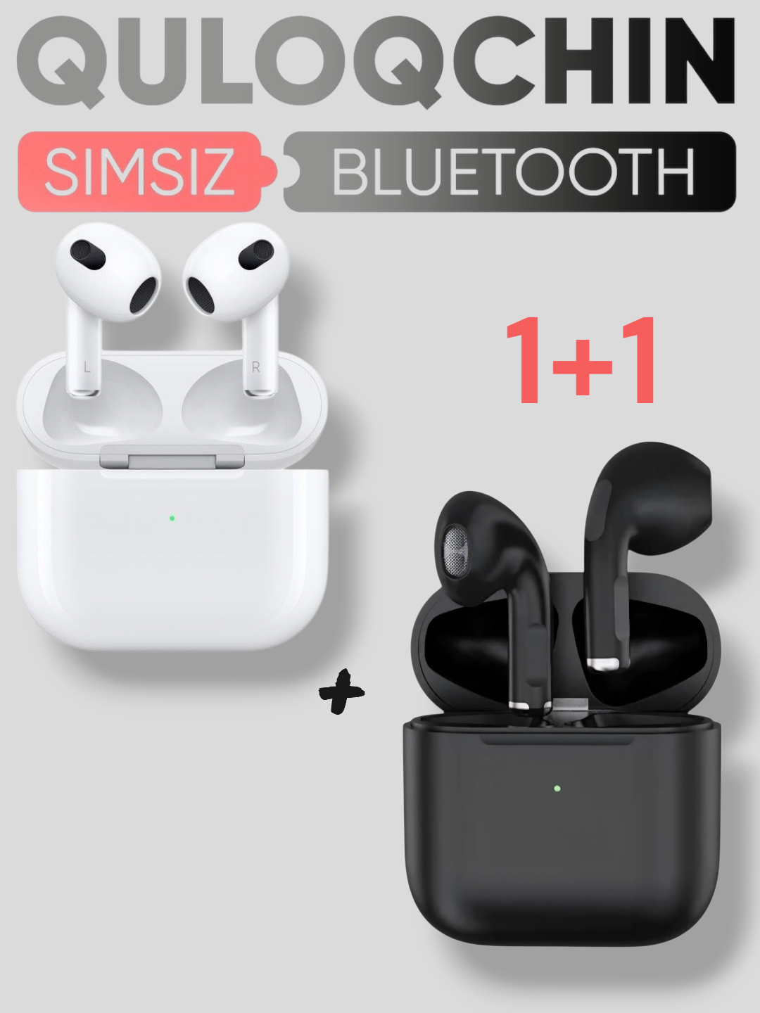 Беспроводные наушники Pro 2, Pods 3, Pro 5, Bluetooth 5.0 1+1