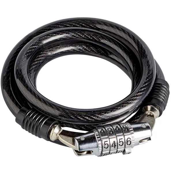 Велосипедный замок кодовый 10 мм 100 см