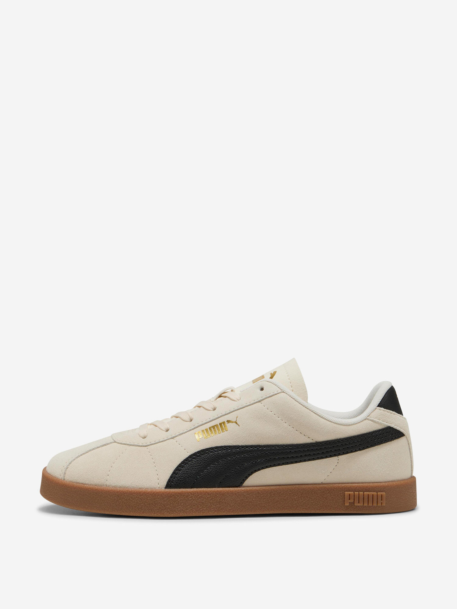 Кеды PUMA, размер 9.5, бежевый/черный