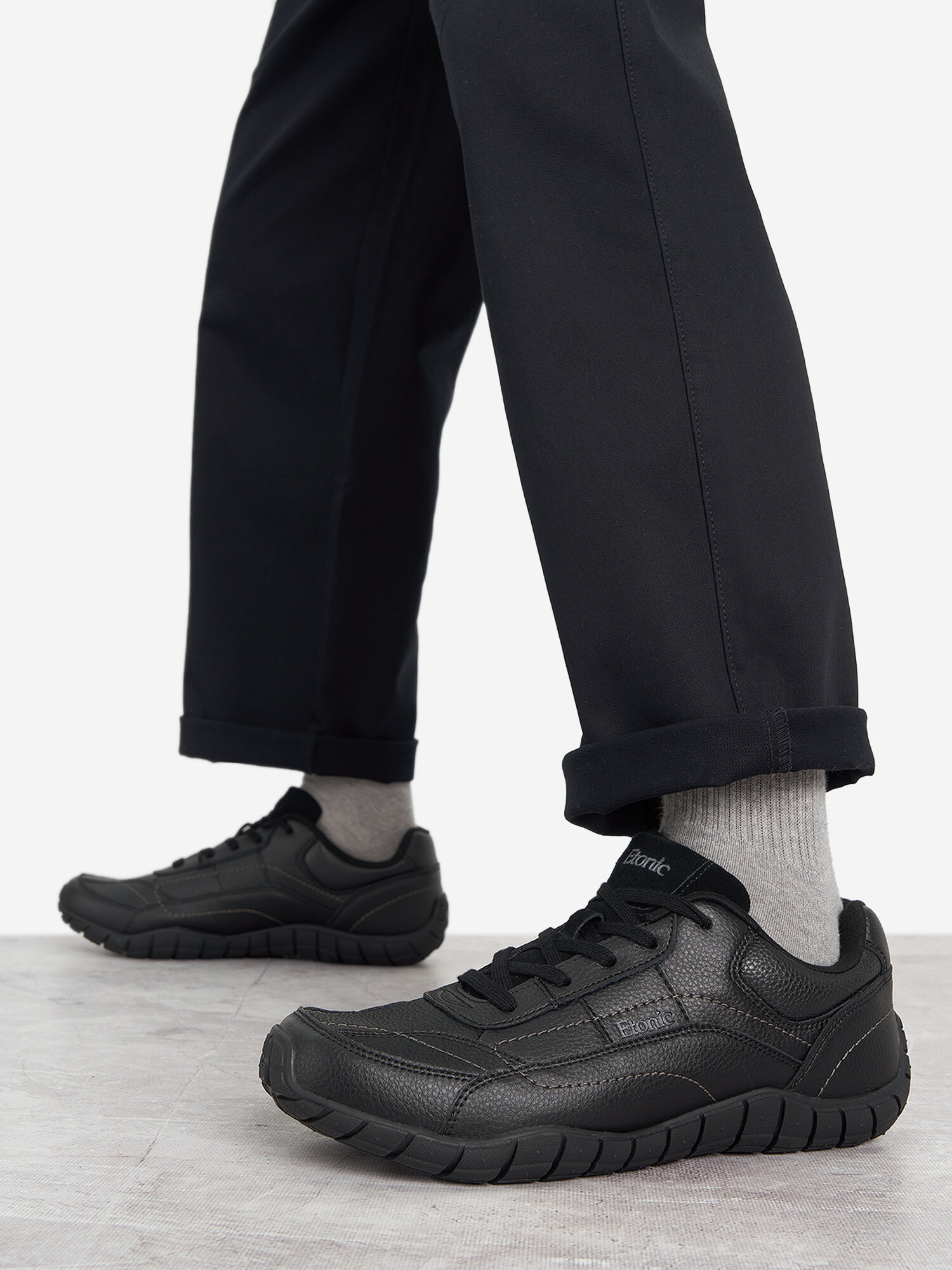 Кроссовки Etonic повседневные, размер 43, черный