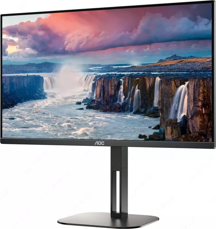 Монитор AOC Q27V10C, 27", игровой, IPS, FreeSync, 2560 x 1440 — фото 1