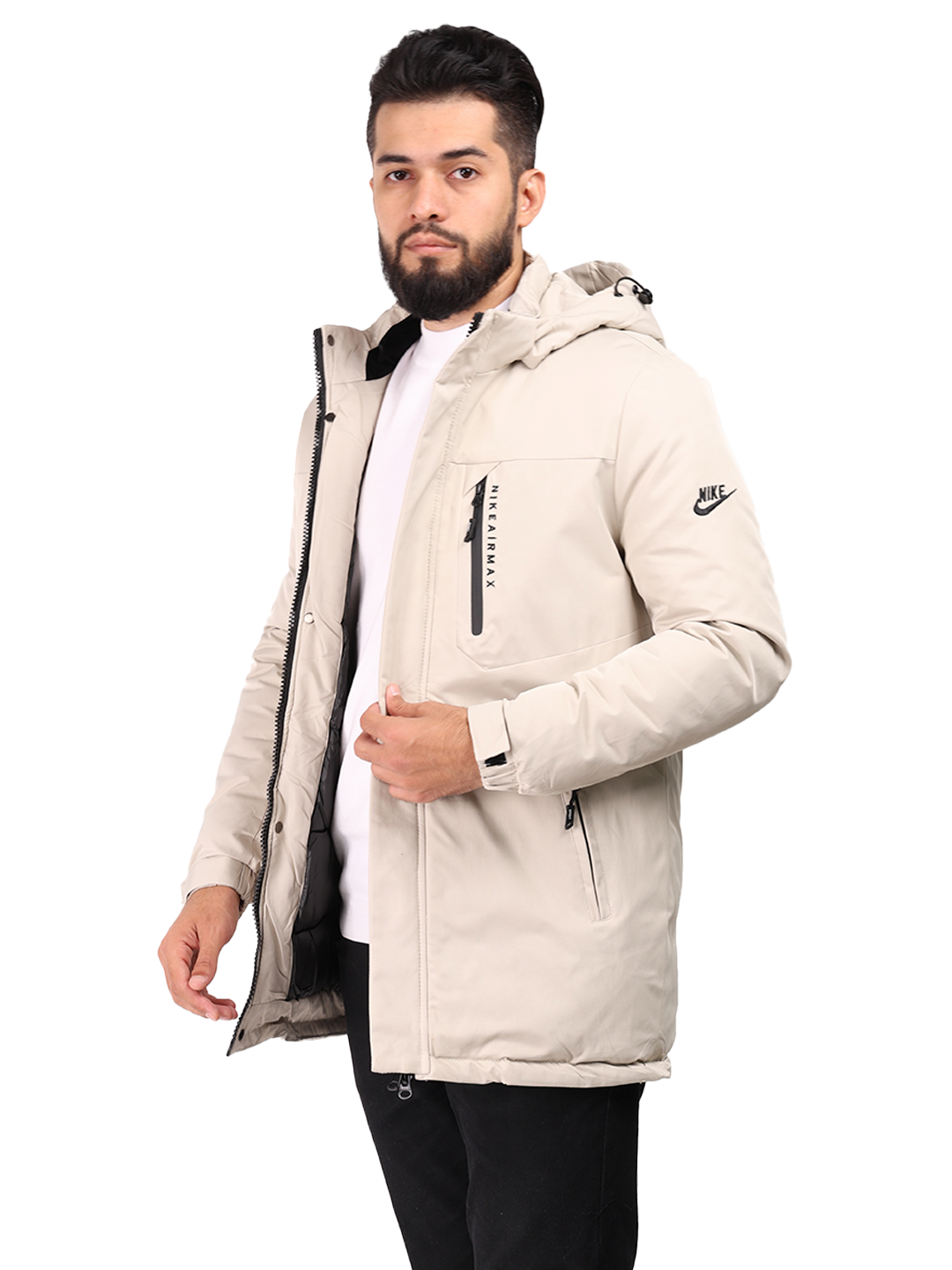 Куртка NIKE, размер 56, красный, зеленый