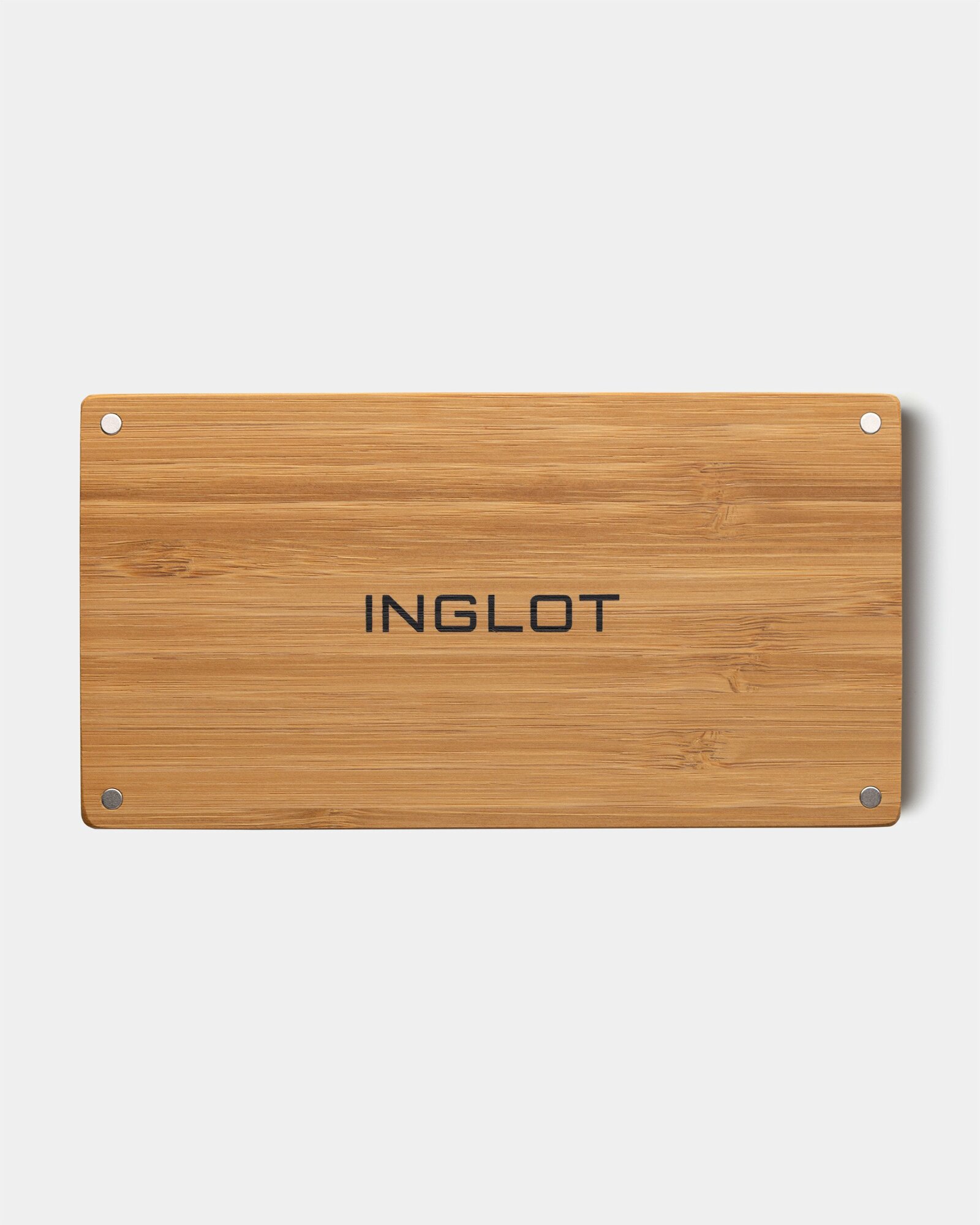 Палитра магнитная из бамбука INGLOT FLEXI ECO палетка легкая универсальная для рефилов системы FREEDOM на 8 теней или 4 скульптора