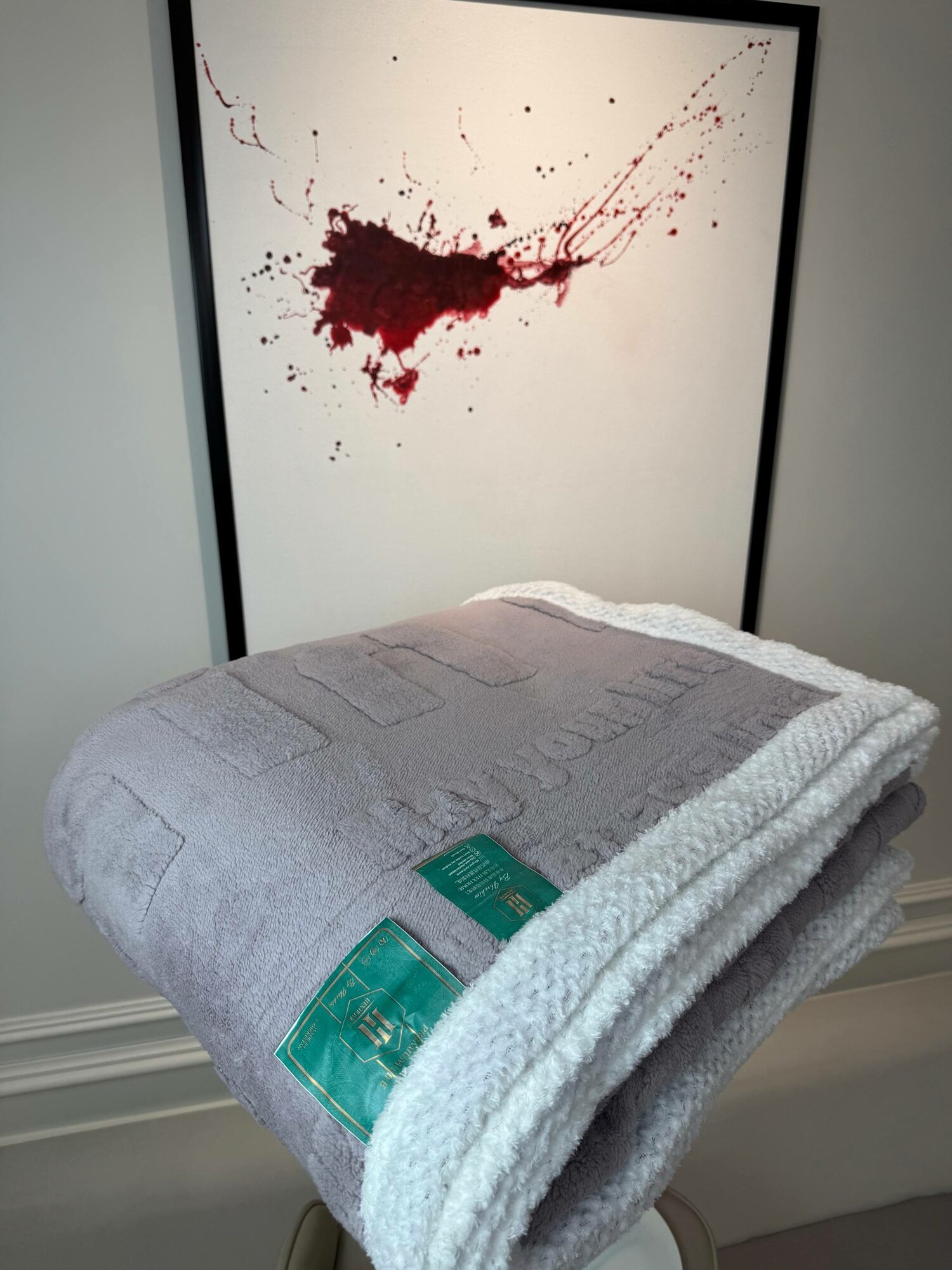 Флисовое одеяло, двухслойный плед, плотный плед, флис, зимний плед, одеяло, покрывало — фото 1