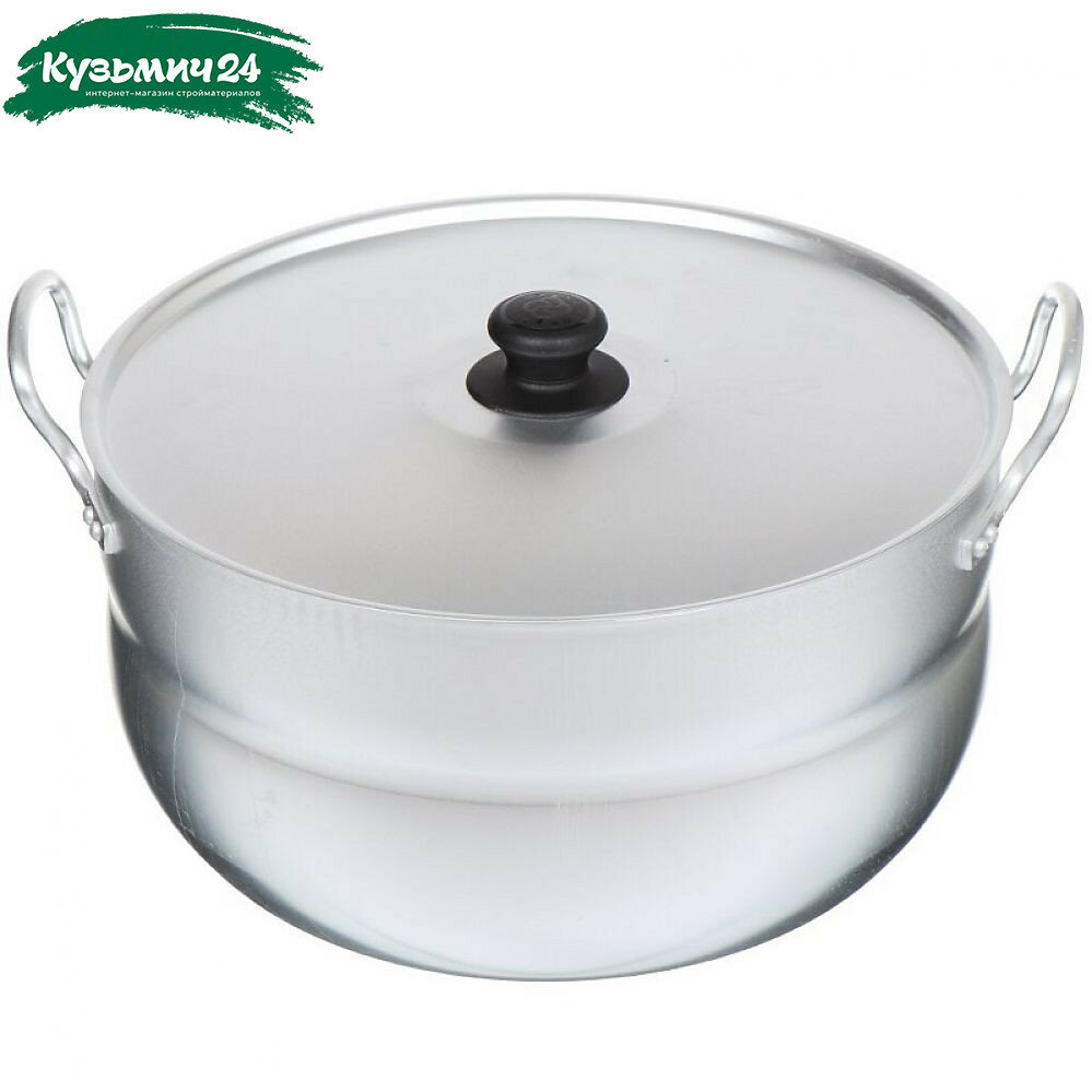 Кастрюля алюминиевая классика Калитва 10 л