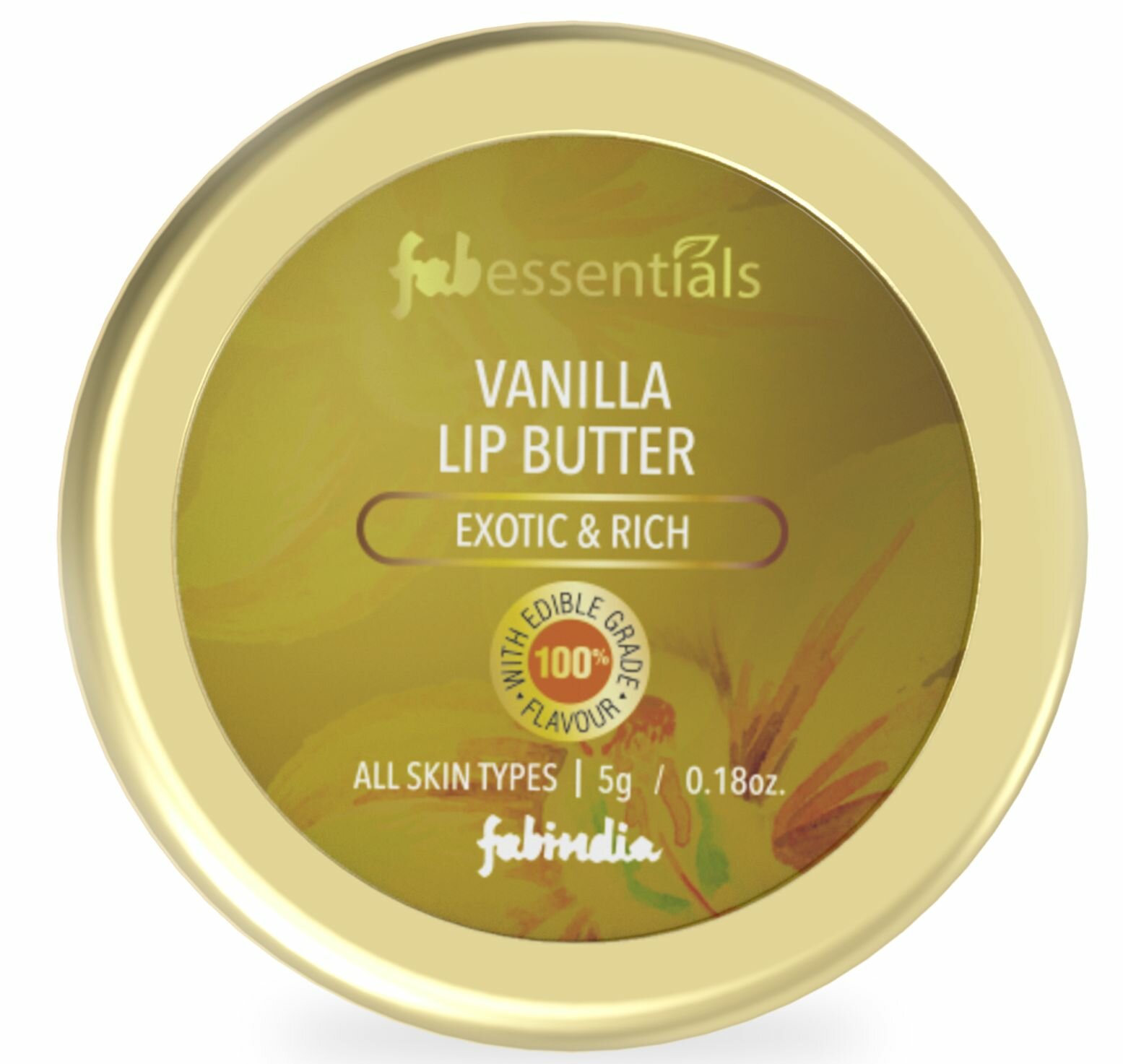 Масло для губ ваниль Fabessentials Lip Batter 5 мл