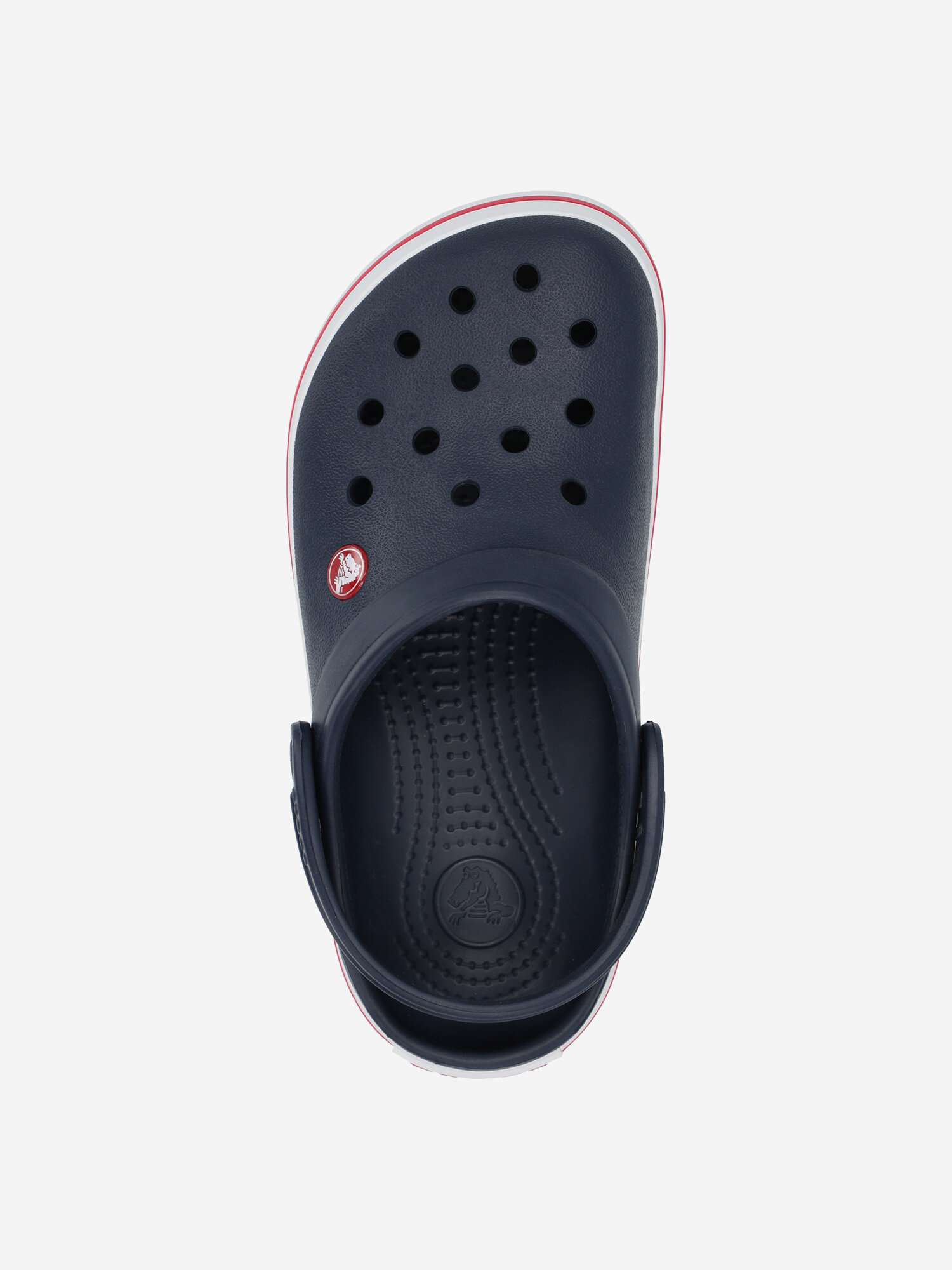 Сабо Crocs, размер 37-38, синий/красный — фото 1