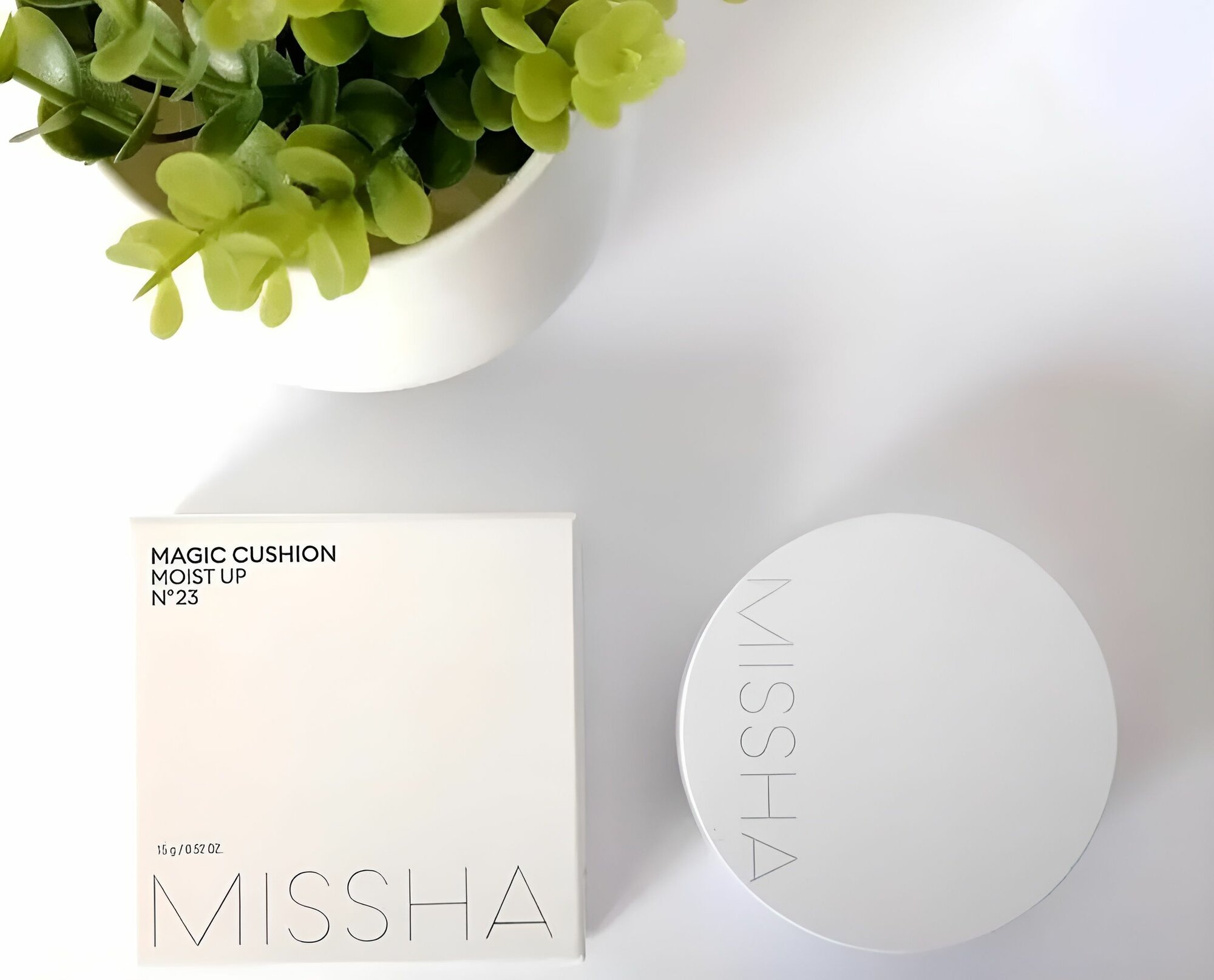 Кушон MISSHA Magic Cushion SPF50+ тон 21, увлажняющий, натуральный финиш, Корея