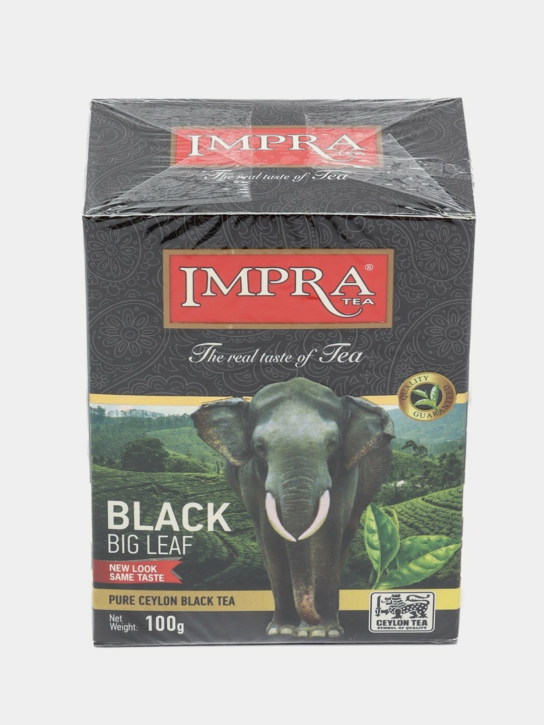 Чай IMPRA "Black", чёрный, крупнолистовой, картонная упаковка, 100 гр
