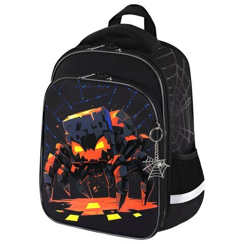 Ранец Brauberg 273106 QUADRO, с брелком, Fire spider