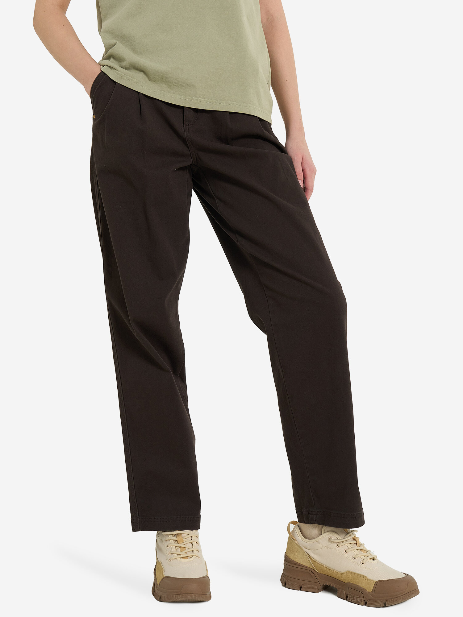 Брюки CORDILLERO Travel Female Pants, размер 12.5, темно-коричневый