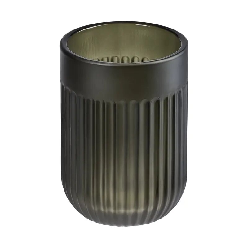 Стакан для зубных щёток Verran Vasilisk стекло цвет зеленый