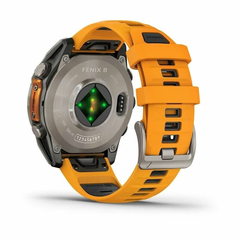Смарт-часы Garmin Fenix 8, AMOLED, сапфировое стекло, Bluetooth, NFC — фото 1