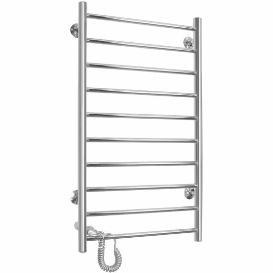 Полотенцесушитель электрический с сухим кабелем Domoterm DMT 109-10 50x90 EK L