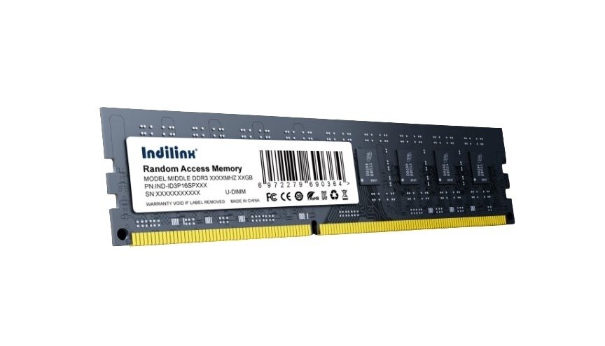 Оперативная память Indillinx, DDR3, 8GB (1x8 GB), 1600 MHz, CL11