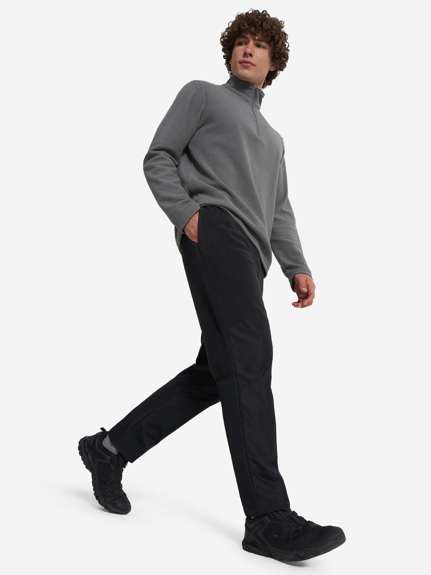 Брюки спортивные Northland, размер 48, черный — фото 1