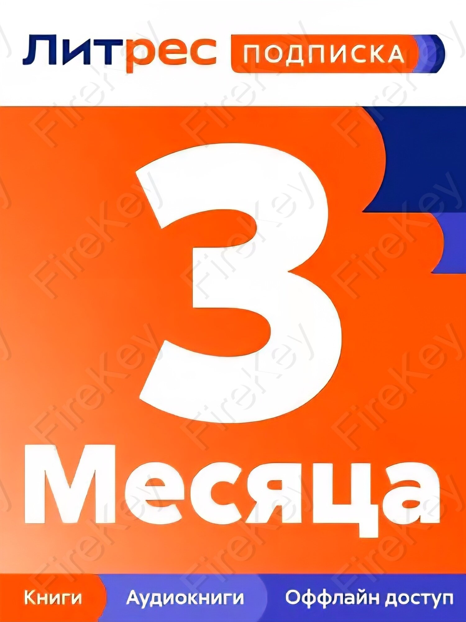 ЛитРес Подписка на 3 месяца на аудиокниги и электронные книги