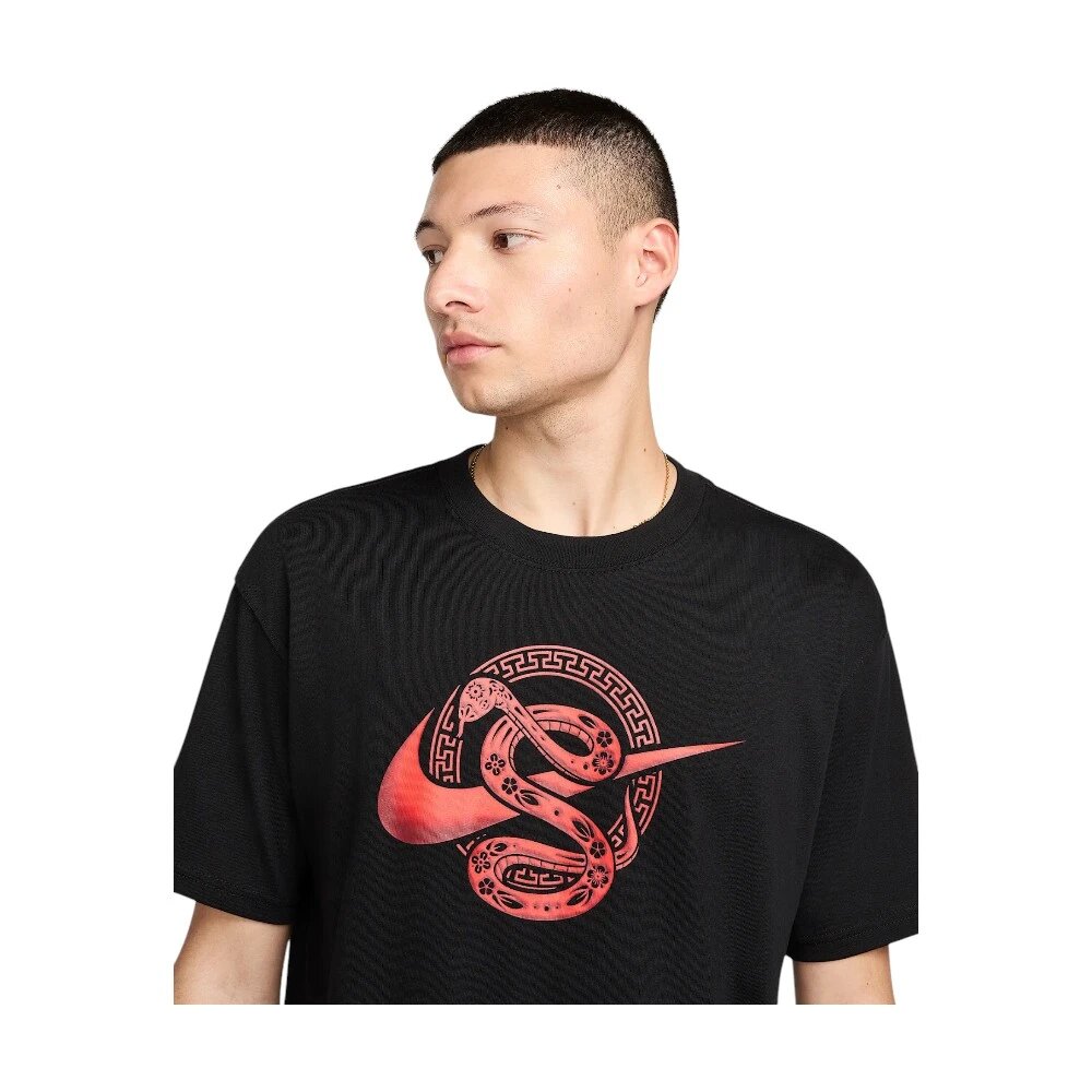 Футболка NIKE, размер M, черный — фото 1