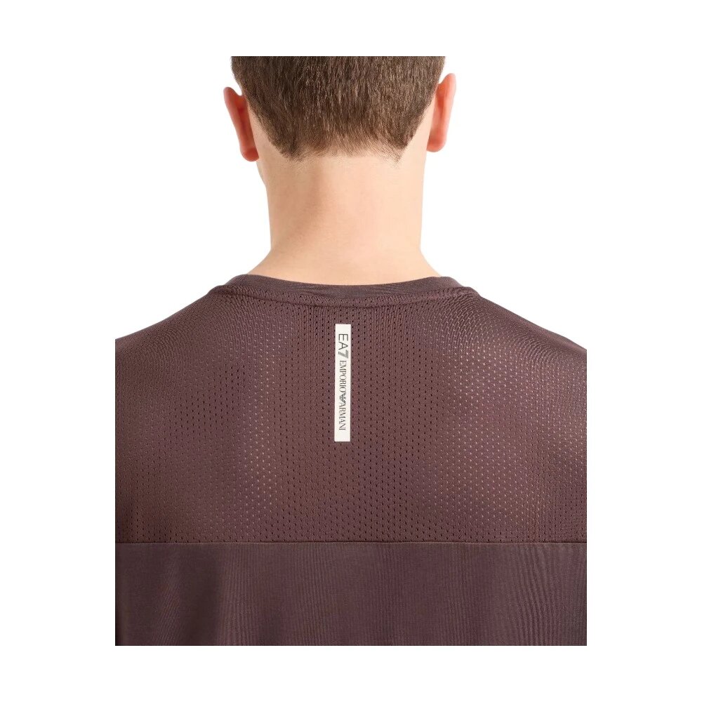 Футболка EA7 EMPORIO ARMANI, размер 2XL, коричневый — фото 1
