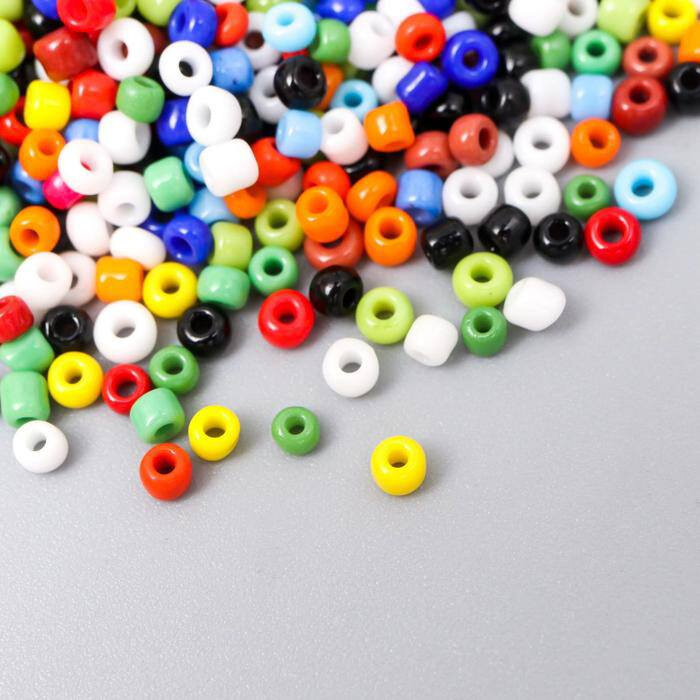 Набор бисера для рукоделия, бисер 5цветов расфасованные в упаковке — фото 1