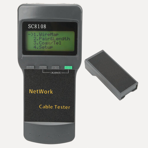 Изображение товара SC‑8108 Устройство проверки интернет-кабеля RJ45 Тестер непрерывности Интернета для телекоммуникационных проектов
