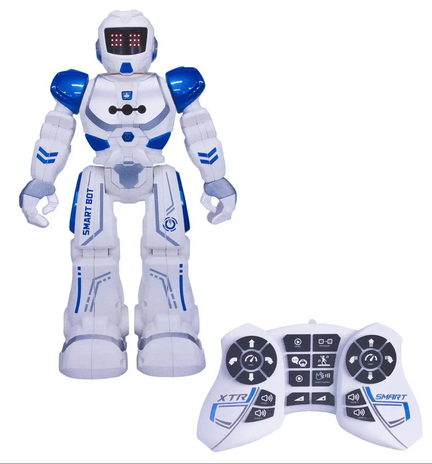 Робот на д/у Xtrem Bots: Агент, световые и звуковые эффекты, более 20 функций — фото 1