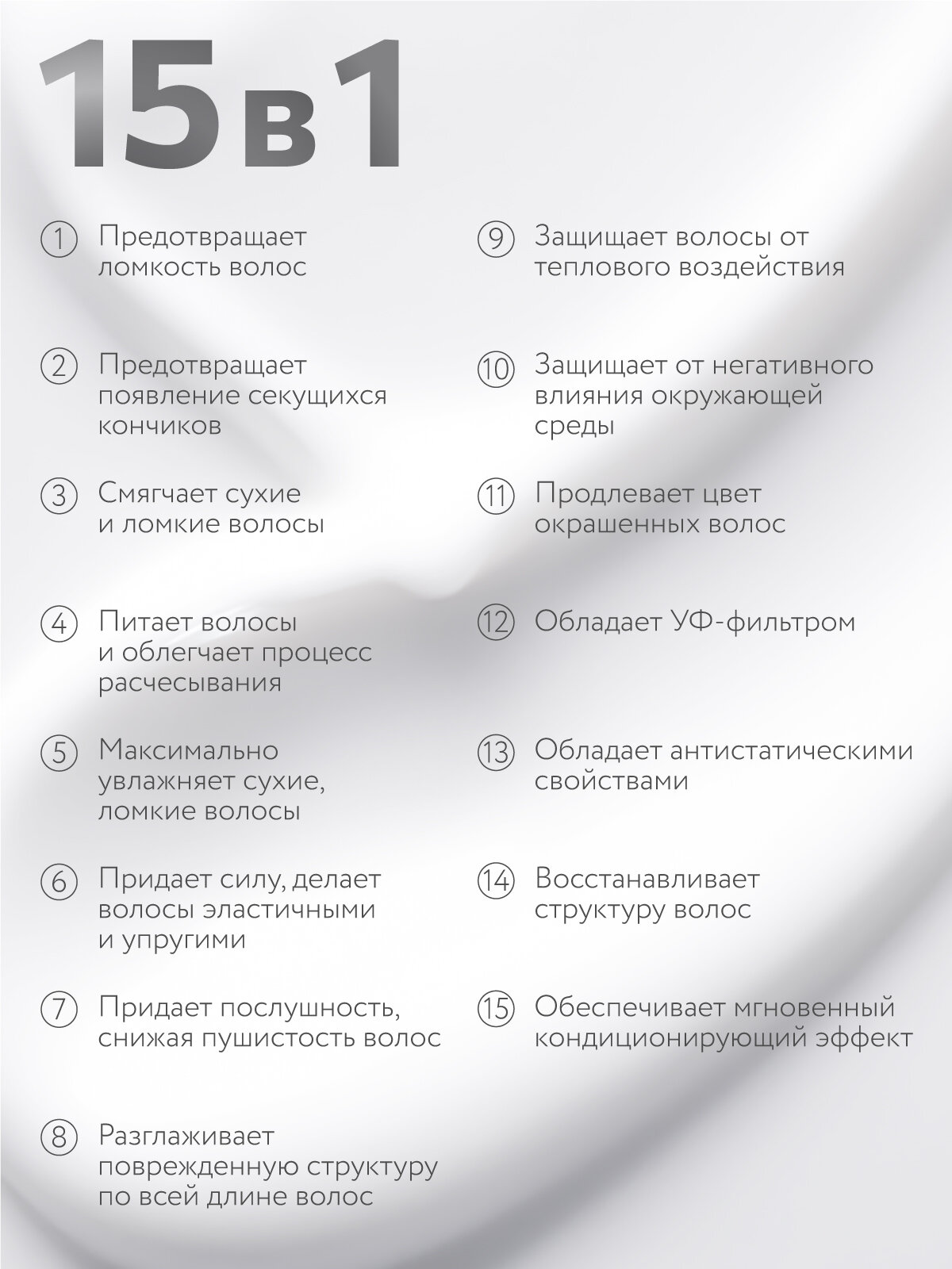 Крем-спрей для восстановления волос CONSTANT DELIGHT 15 в 1, 200 мл — фото 1