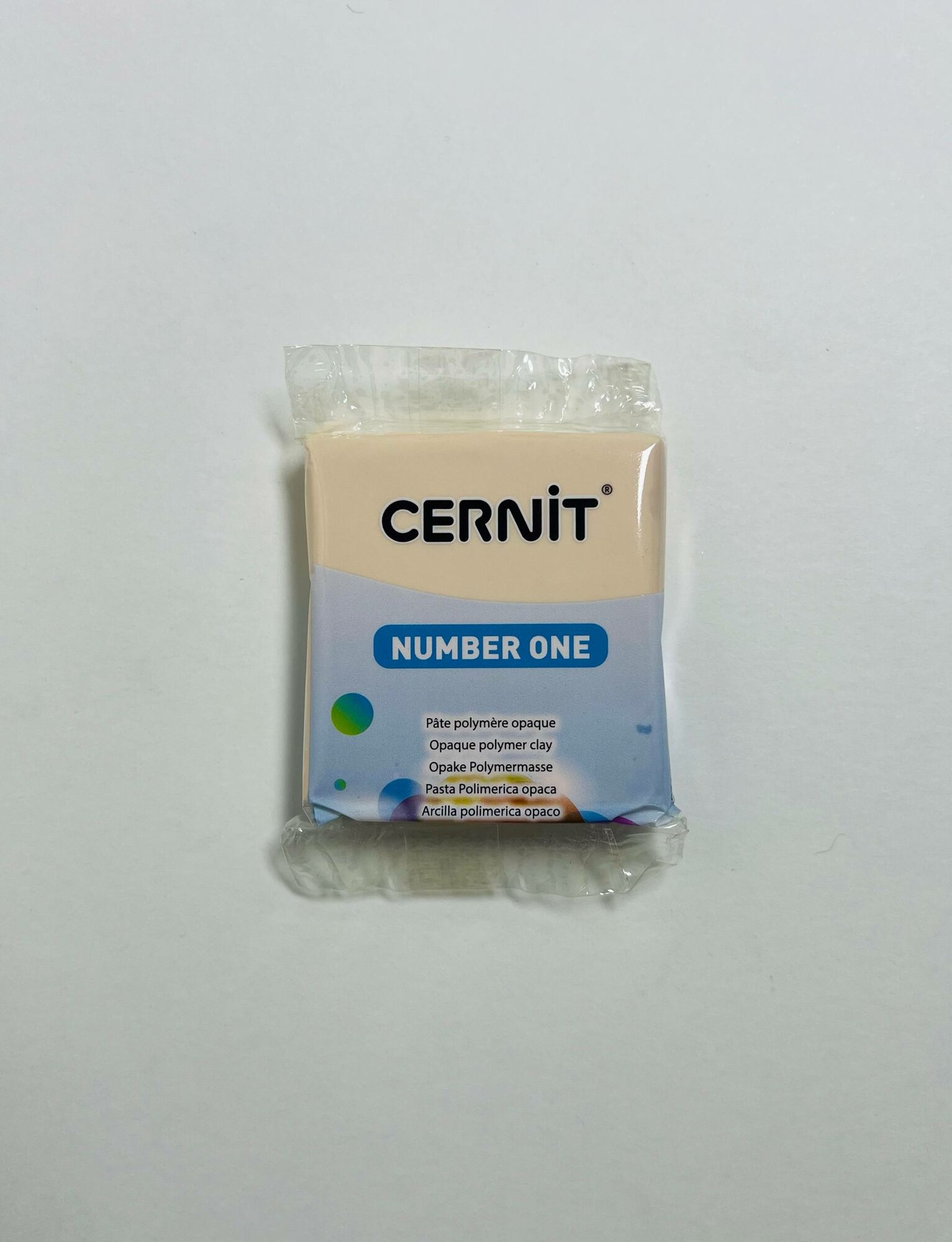 Полимерная глина Cernit Number one "Rose-beige", цвет телесный, 56грамм, для лепки из полимерной глины