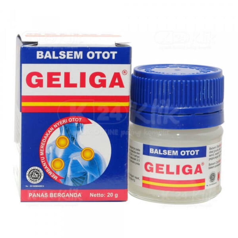 Бальзам для обезболивающий Balsem Otto Geliga , при отеках суставов и мышц — фото 1