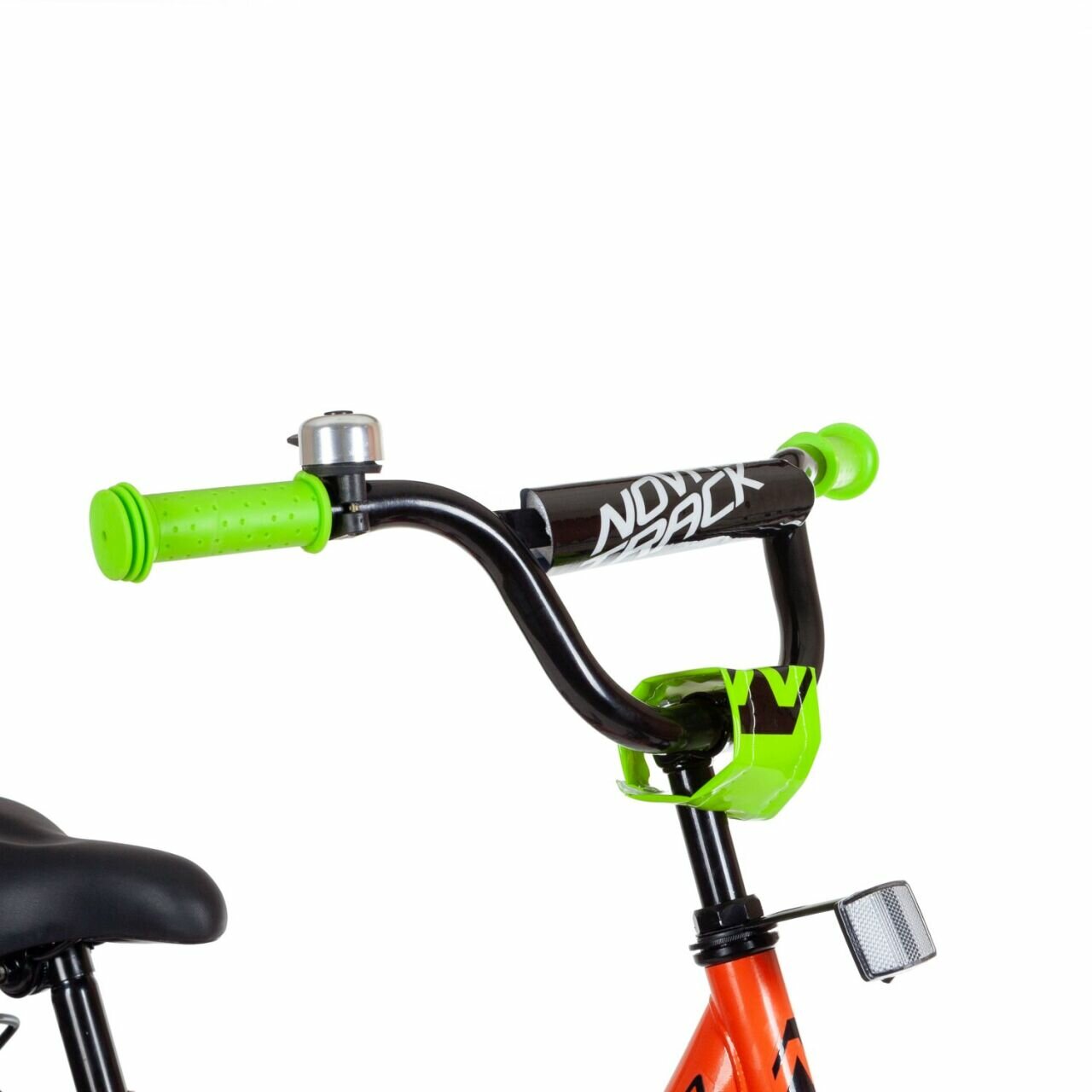 Детский велосипед Novatrack Vector 16" (2022) 16 Оранжевый (101-115 см) — фото 1