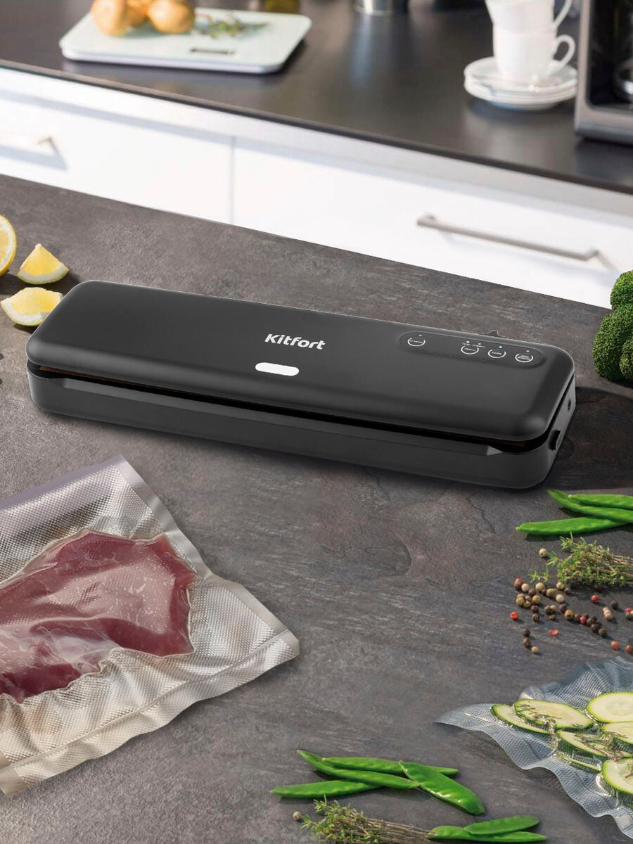 Вакууматор Kitfort КТ-1509-1 черный — фото 1