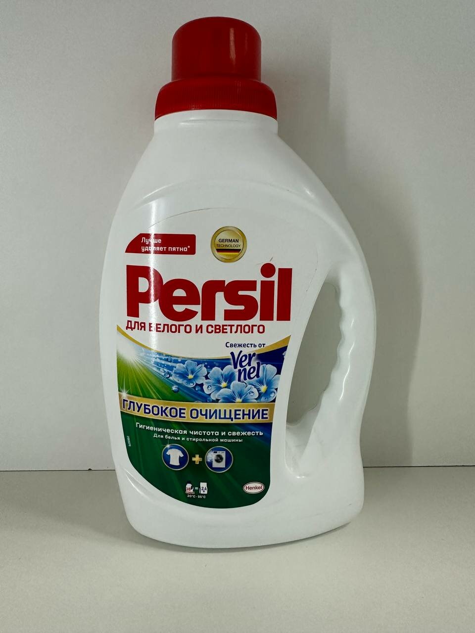 Persil 1,040л жидкое средство для стирки "чистота от Persil Vernel для белой светлой одежды"