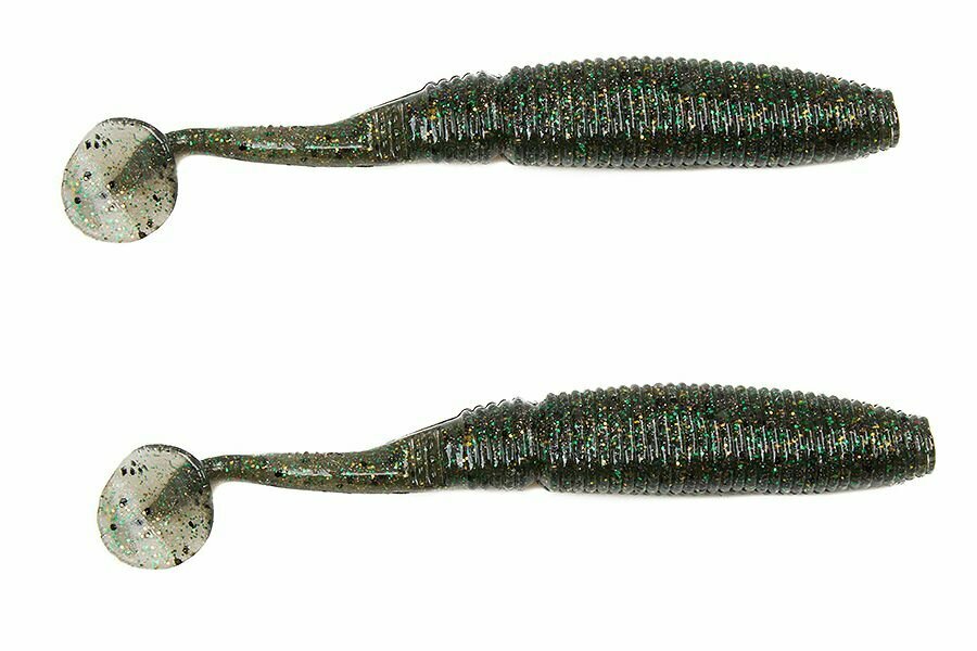 HIGASHI Приманка Hellish 130 мм #B054 F зеленый, 6 гр, 2 шт