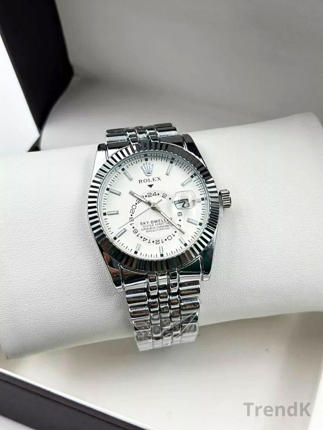 Наручные часы Rolex, белый, — фото 1