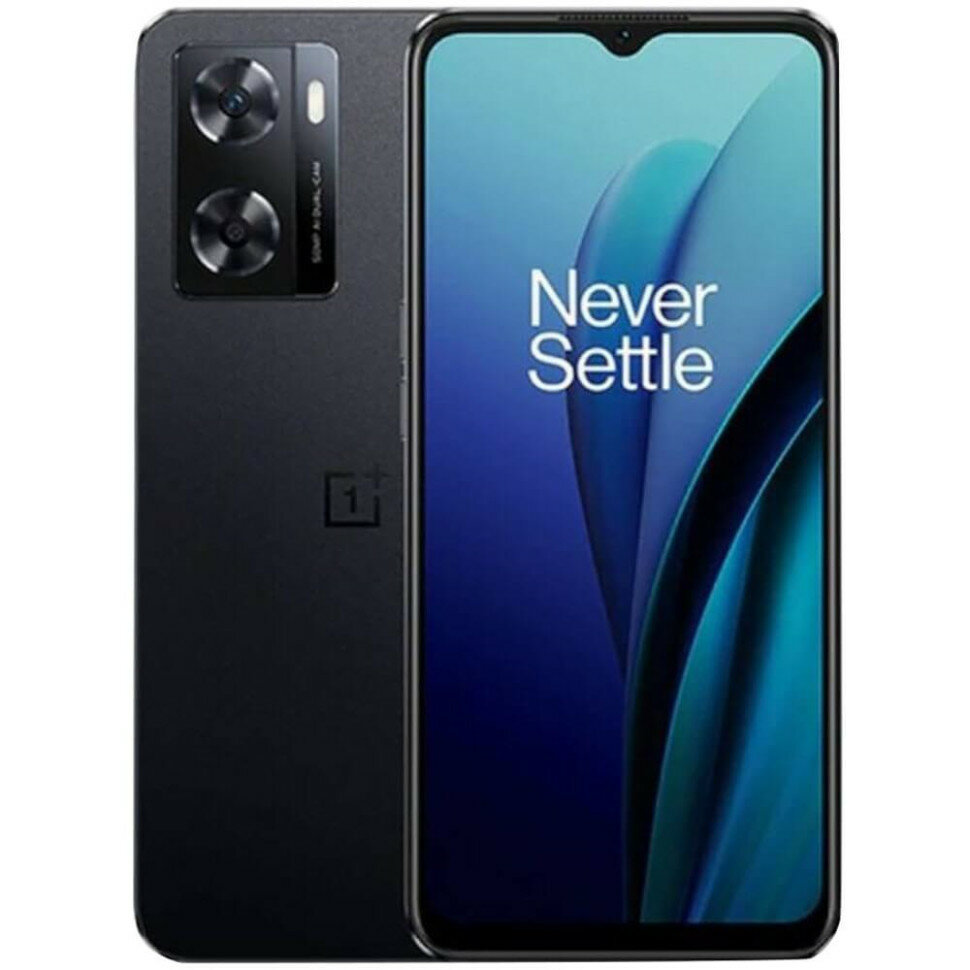 Смартфон OnePlus Nord N20 SE 4 128 ГБ  4G  5000 мАч  Selestial Black