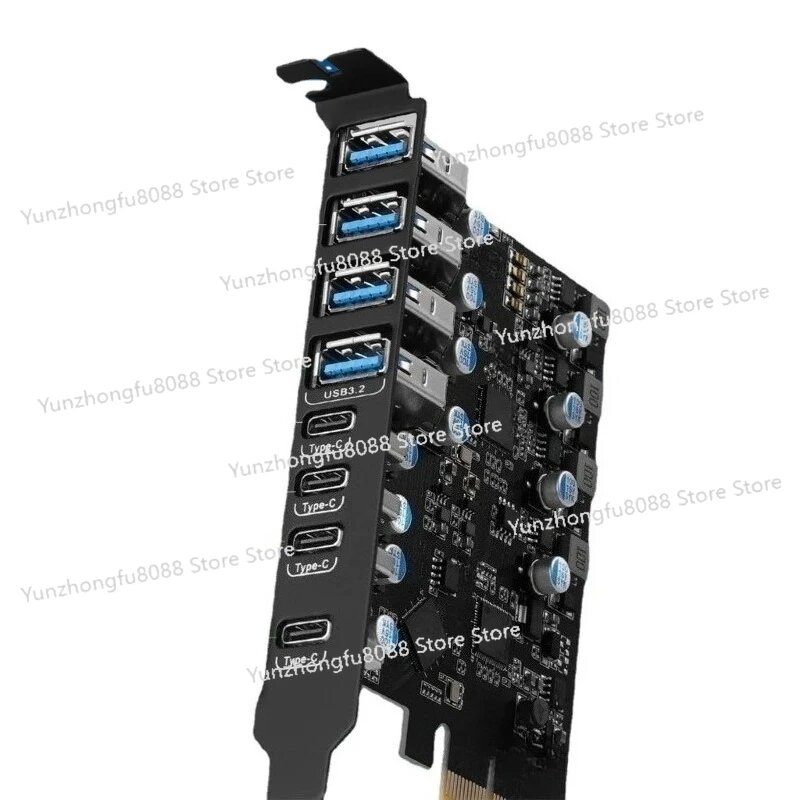 8-портовый адаптер PCI-E к USB