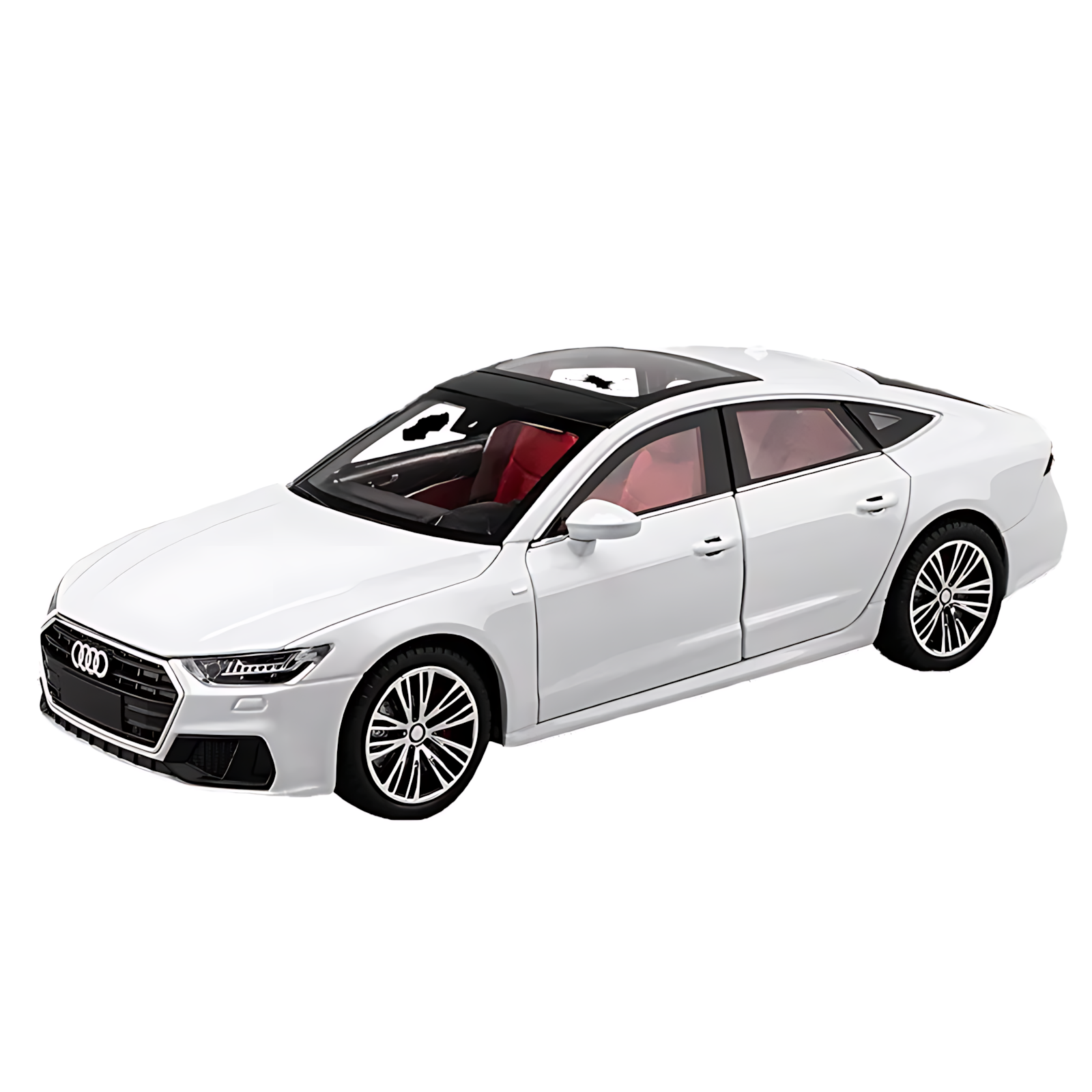 Модель Audi A7, коллекционная, металл, свет, звук, масштаб 1:24