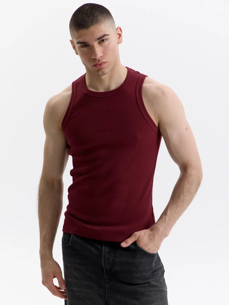 Майка Телодвижения размер 176182-92-82 (46) M бордовый