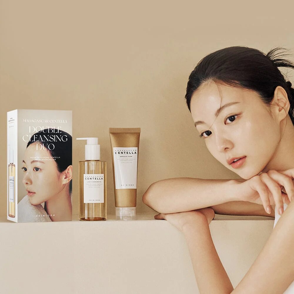Набор двухэтапного очищения Skin1004 Madagascar Centella Double Cleansing Duo