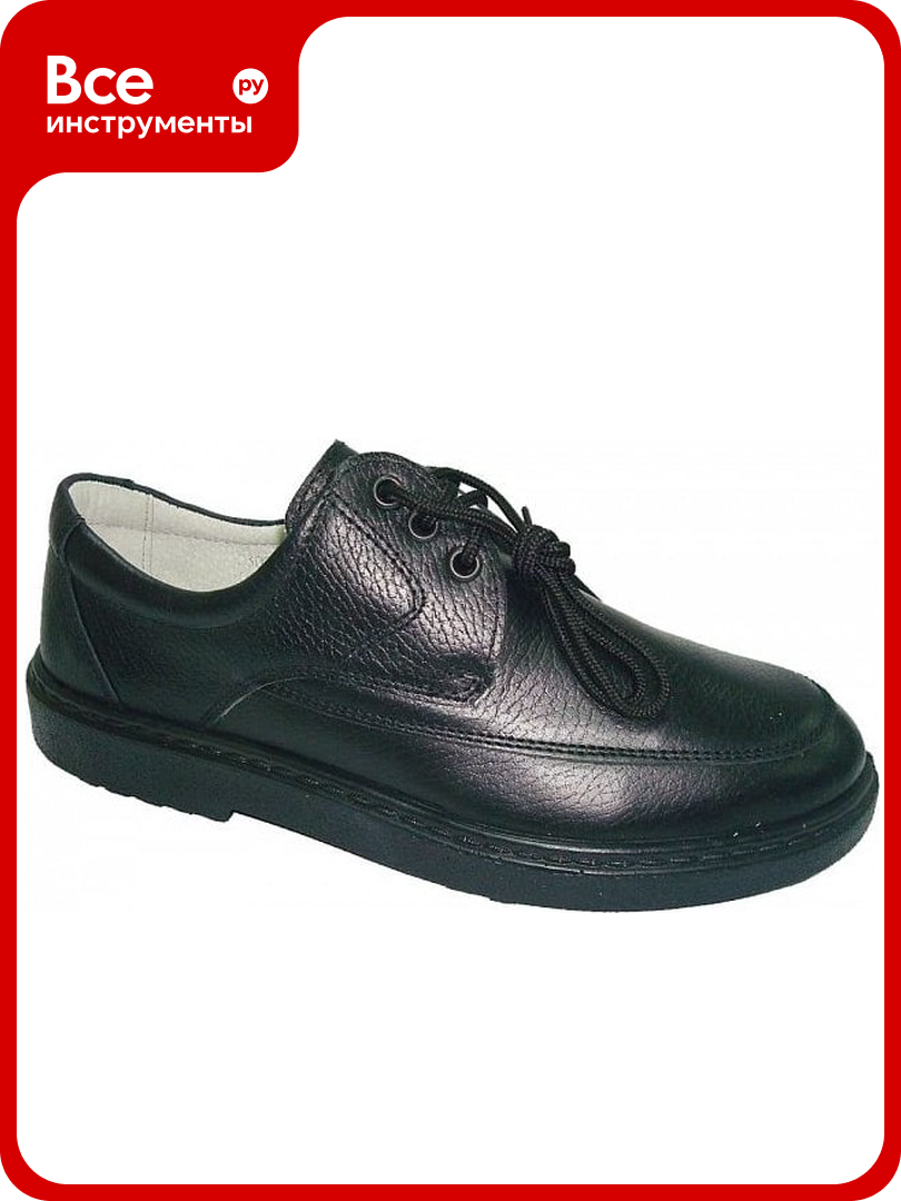 Полуботинки Almi размер 39 черный