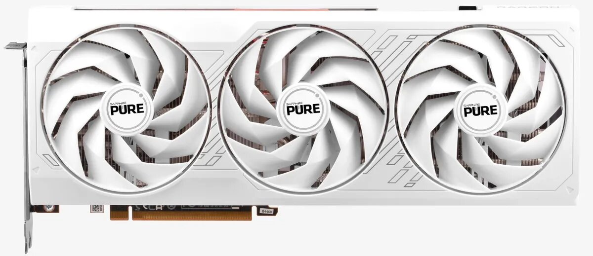 Видеокарта Sapphire AMD Radeon RX 7800XT 11330-03-20G PURE RX 7800 XT GAMING OC 16ГБ PURE, GDDR6, OC, Ret