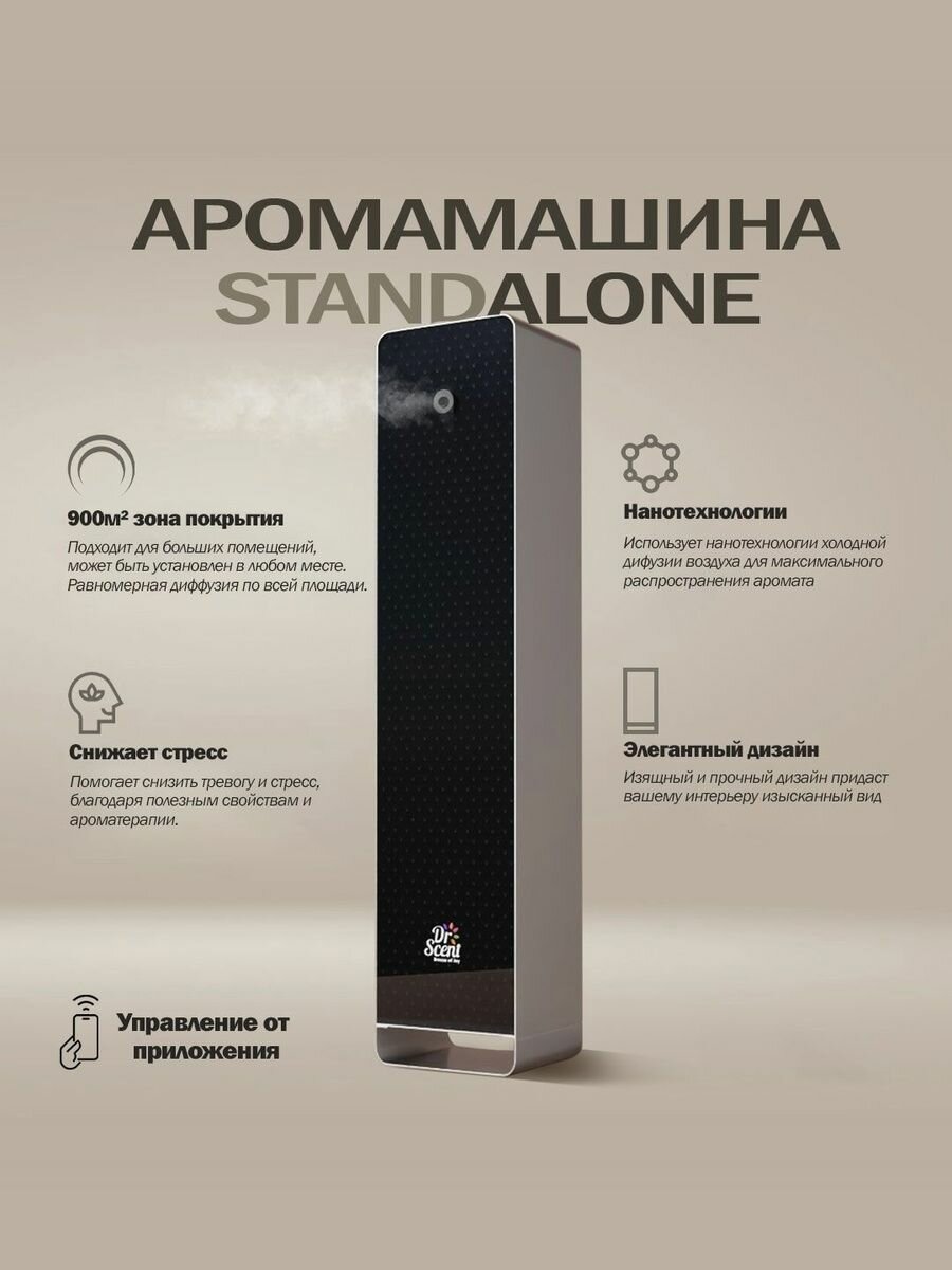 Аромамашина STANDALONE / Диффузорная машина Dr Scent для дома и бизнеса