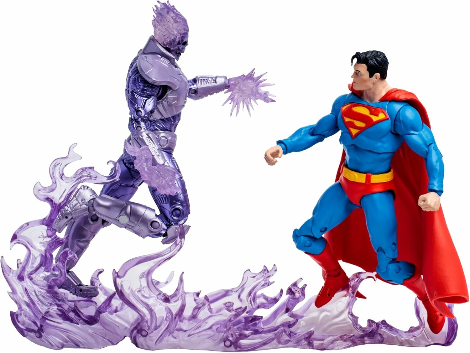 ‍️ Фигурки McFarlane DC Multiverse: Atomic Skull против Superman – Набор из 2 фигурок | Gold Label | Amazon Exclusive